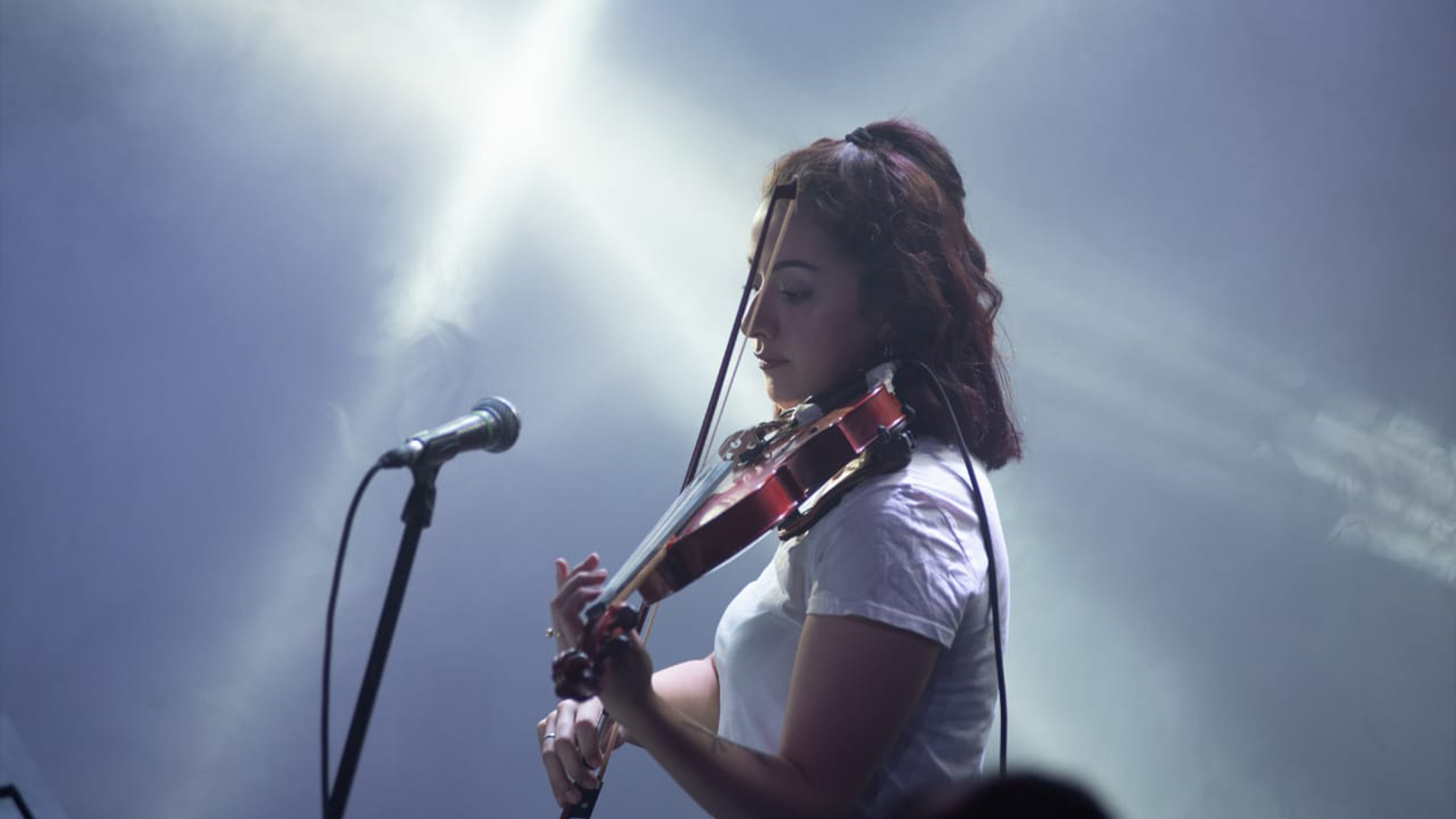 Brenda Cárcamo: "Mi objetivo es crecer como violinista"